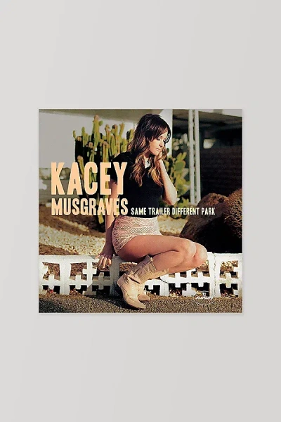 Urban Outfitters Kacey Musgraves - Same Trailer Different Park Lp In Black At  In Multi