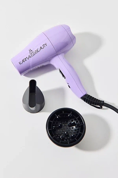 Urban Outfitters Karma Beauty Travel Blow Dryer In Lilac At