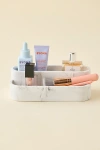 Urban Outfitters Kathryn 2-tier Marble Makeup Organizer In White At