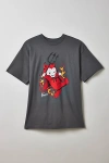 Urban Outfitters Kewpie Lil Devil Graphic Tee In Charcoal, Men's At