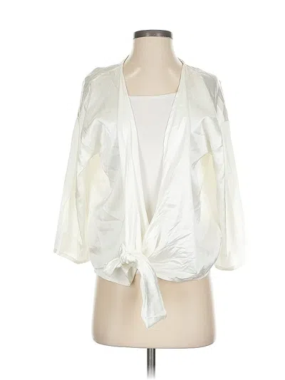 Pre-owned Urban Outfitters Kimono In White