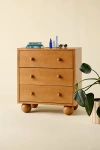 Urban Outfitters Knox 3-drawer Wood Dresser In Acorn At