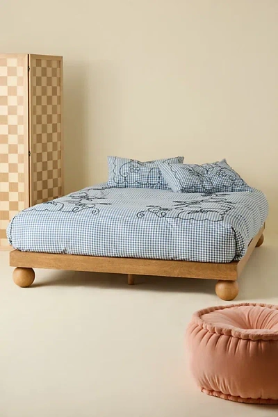Urban Outfitters Knox Wood Platform Bed In Acorn At