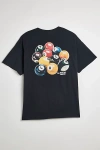 Urban Outfitters La Billiards Club Graphic Tee In Black, Men's At  In Black