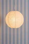 Urban Outfitters Lace Printed Round Paper Lantern Pendant Shade In White At