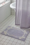 Urban Outfitters Lacey Bows Bath Mat In Evening Haze At