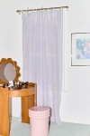 Urban Outfitters Lacey Bows Window Panel In Lavender At  In Purple