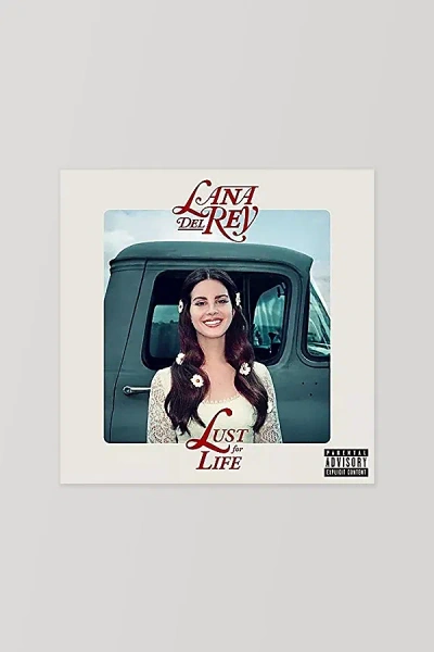 Urban Outfitters Lana Del Rey - Lust For Life Lp In Black At  In Green