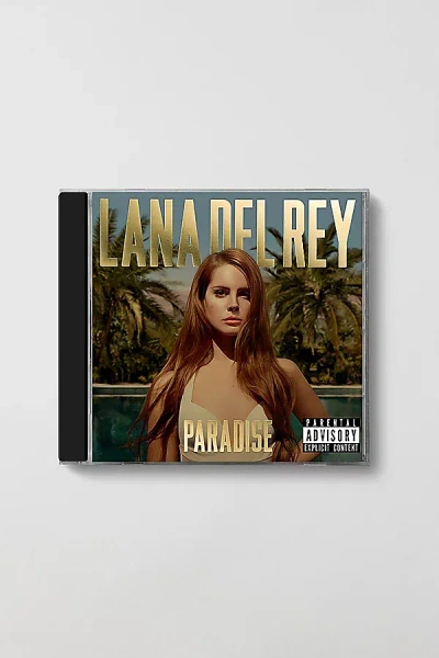 Urban Outfitters Lana Del Rey - Paradise Cd In Black At