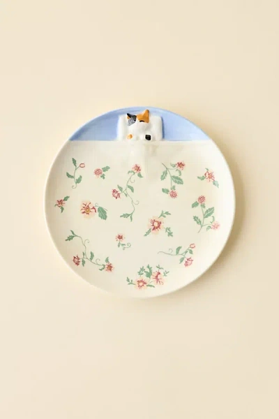 Urban Outfitters Lana Patterned Dessert Plate In Finley Frames At  In Multi
