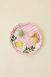 Urban Outfitters Lana Patterned Dinner Plate In Oyster At  In Pink