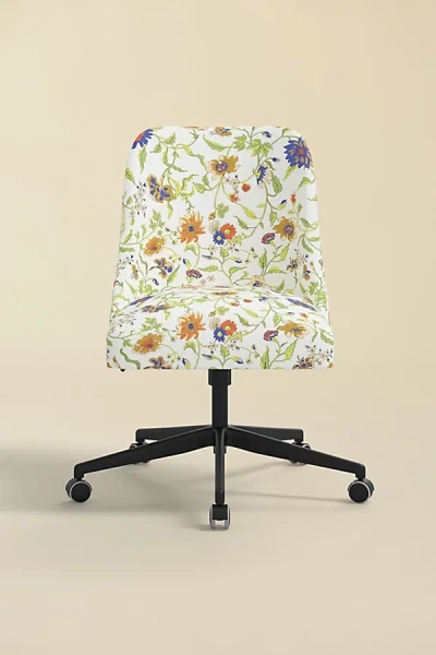 Urban Outfitters Lanney Checkered Adjustable Swivel Desk Chair In Assorted At  In White