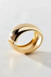 Urban Outfitters Large Domed Bangle Bracelet In Gold, Women's At  In Gold