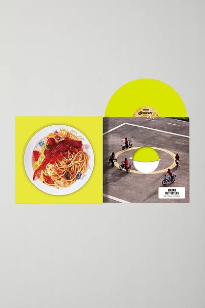 Urban Outfitters Le Sserafim - 1st Single Album Spaghetti Uo Exclusive Lp In Neon Yellow At  In Multi