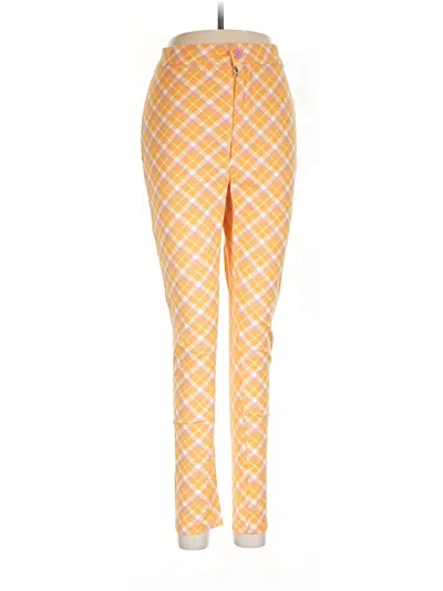 Pre-owned Urban Outfitters Leggings In Yellow