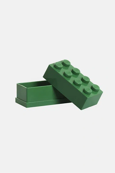 Urban Outfitters Lego Dark Green Mini Storage Box 8 In Dark Green At