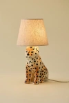 Urban Outfitters Leopard Ceramic Table Lamp In Leopard At