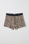 Urban Outfitters Leopard Print Boxer Brief In Leopard, Men's At
