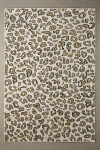 Urban Outfitters Leopard Printed Rug In Tan At  In Brown