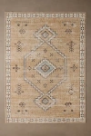 Urban Outfitters Leora Printed Rug In Neutral At  In Brown