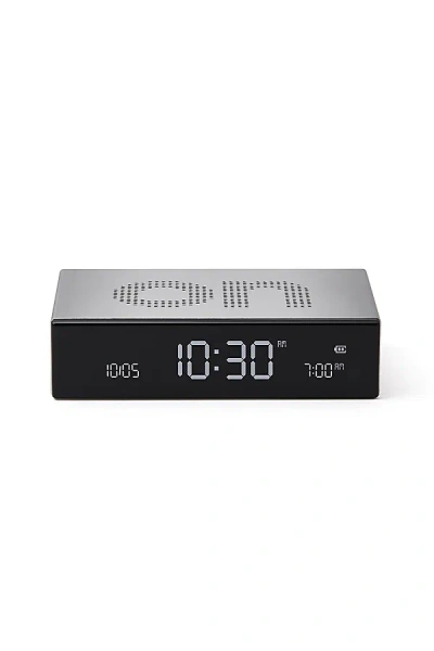 Urban Outfitters Lexon Flip Premium Minimalist Alarm Clock In Grey At  In Black