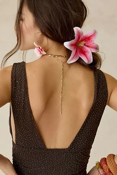 Urban Outfitters Lily Extra Large Flower Hair Clip Set In Pink, Women's At