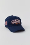 URBAN OUTFITTERS LINCOLN UNIVERSITY UO EXCLUSIVE DAD HAT IN NAVY AT URBAN OUTFITTERS