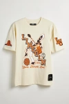 URBAN OUTFITTERS LINCOLN UNIVERSITY UO EXCLUSIVE DRUM MAJOR TEE IN CREAM AT URBAN OUTFITTERS