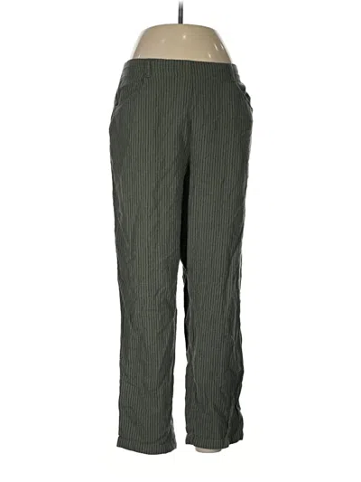 Pre-owned Urban Outfitters Linen Pants In Green