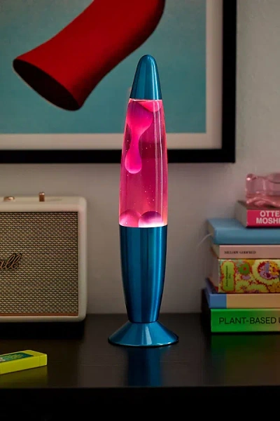 Urban Outfitters Liquid Motion Lamp In Blue At