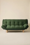 Urban Outfitters Lisa 3-seater Convertible Sleeper Sofa In Green At