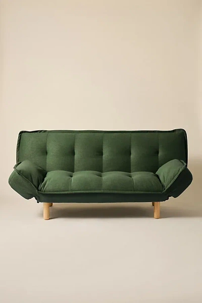 Urban Outfitters Lisa 3-seater Convertible Sleeper Sofa In Green At