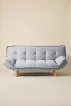 Urban Outfitters Lisa 3-seater Convertible Sleeper Sofa In Taupe At