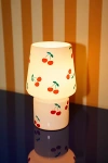 Urban Outfitters Little Glass Table Lamp In Black At  In Animal Print