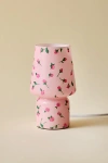 Urban Outfitters Little Glass Table Lamp In Rosebud At