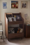 Urban Outfitters Lola Record Storage Stand In Brown At