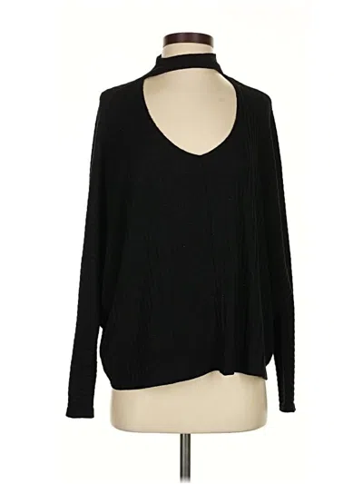 Pre-owned Urban Outfitters Long Sleeve T-shirt In Black