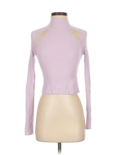 Pre-owned Urban Outfitters Long Sleeve Turtleneck In Pink