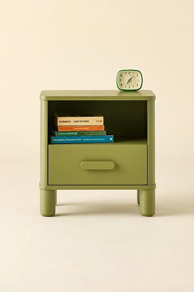 Urban Outfitters Luca Storage Nightstand In Lichen At  In Green