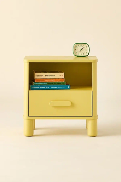 Urban Outfitters Luca Storage Nightstand In Yellow At
