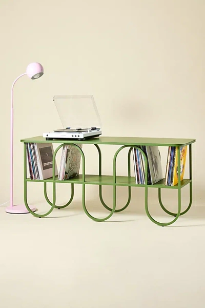 Urban Outfitters Lucie Squiggle Iron Storage Console In Green At