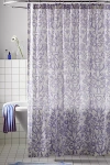 Urban Outfitters Lucky Stencil Shower Curtain In Blue At