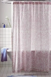 Urban Outfitters Lucky Stencil Shower Curtain In Lavender At