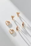 Urban Outfitters Lucy Huggie Hoop Earring Set In Gold, Women's At