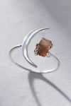 Urban Outfitters Lunar Moon Gem Ring In Silver, Women's At  In Metallic