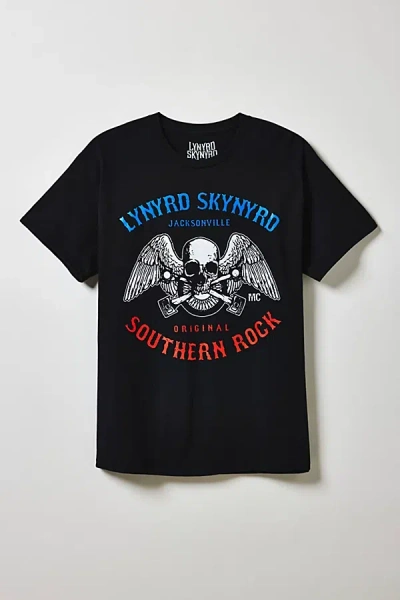 Urban Outfitters Lynyrd Skynyrd Southern Rock Graphic Tee In Black, Men's At