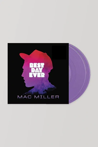 Urban Outfitters Mac Miller - Best Day Ever Lp In Purple At