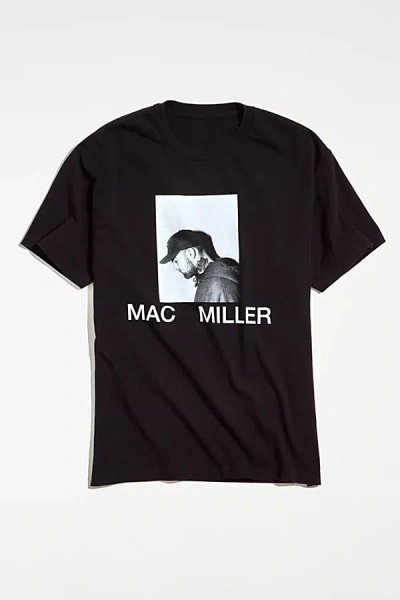 Urban Outfitters Mac Miller B & W Photo Graphic Tee In Black, Men's At