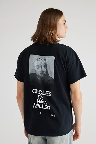 Urban Outfitters Mac Miller Circles Tee In Black, Men's At