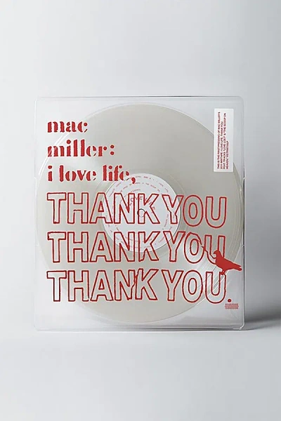 Urban Outfitters Mac Miller - I Love Life, Thank You Lp In Clear At  In Multi